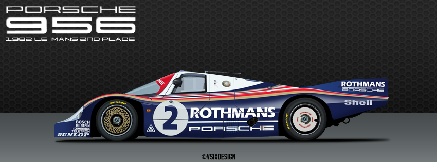 Porsche 956 956.003 - 1982 Le Mans 2nd Place