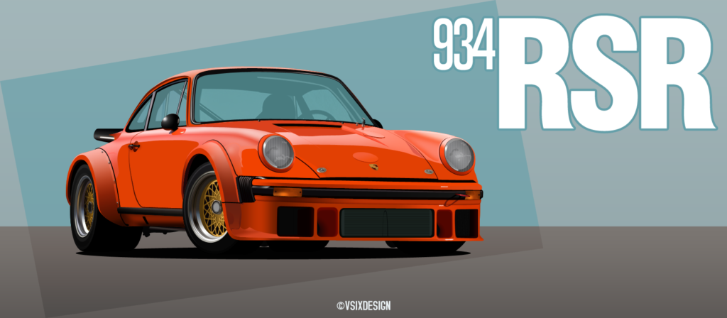 1976 Porsche 934 RSR Chassis# 930 670 0155